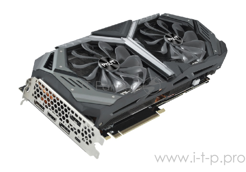 Видеокарта PALIT GeForce RTX 2080 SUPER GR / 8GB GDDR6 256bit 15.5Gbps 496GBs 1650-1815MHz 63T HDMI 3xDP USB-C / NE6208S020P2-1040G