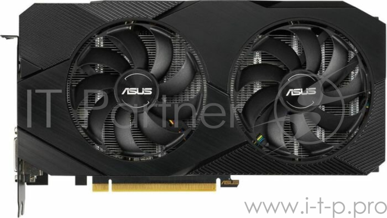 Видеокарта Asus PCI-E DUAL-GTX1660-O6G-EVO nVidia GeForce GTX 1660 6144Mb 192bit GDDR5 1500/8002 DVIx1/HDMIx1/DPx1/HDCP Ret
