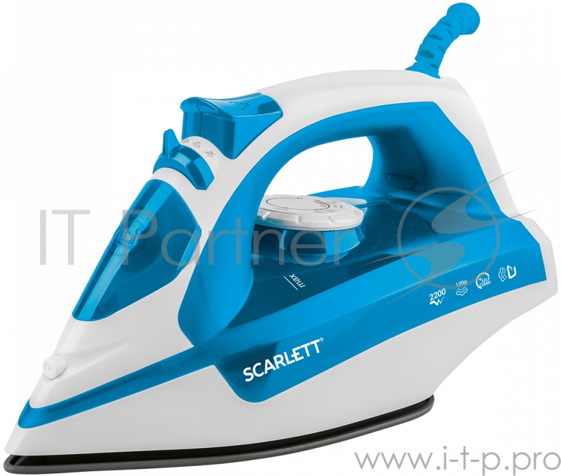 Утюг SCARLETT SC-SI30P17 2200Вт голубой
