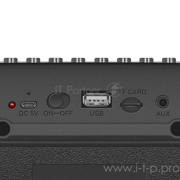 Портативная колонка SVEN PS-410, черный (14 Вт, Bluetooth, FM, USB, microSD, LED-дисплей, 2000мА*ч)