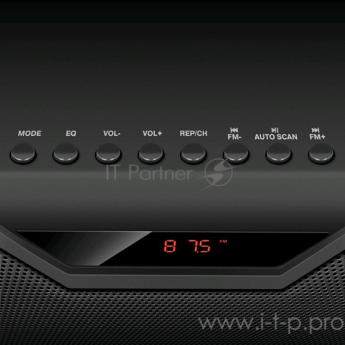 Портативная колонка SVEN PS-410, черный (14 Вт, Bluetooth, FM, USB, microSD, LED-дисплей, 2000мА*ч)