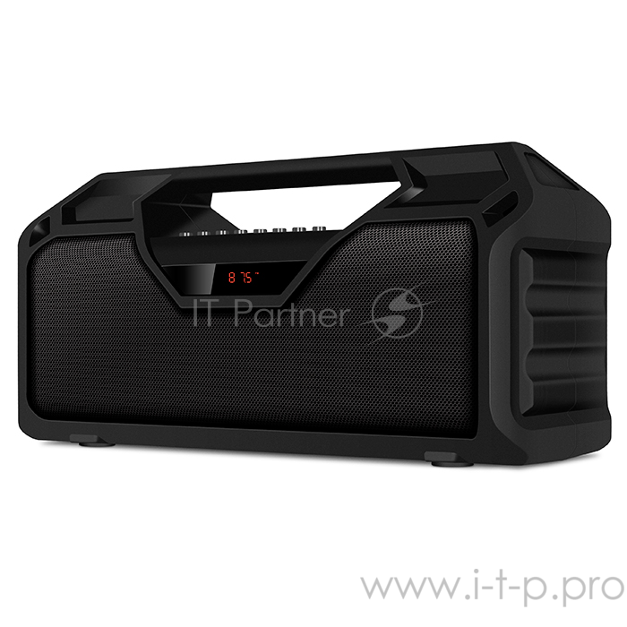 Портативная колонка SVEN PS-410, черный (14 Вт, Bluetooth, FM, USB, microSD, LED-дисплей, 2000мА*ч)