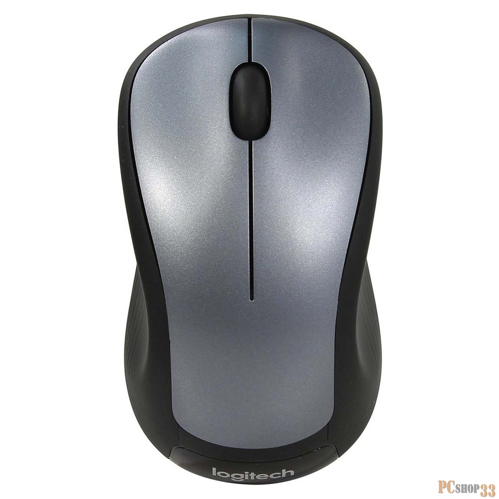 Оптическая мышь Logitech M310 910-003986, беспров., 2кн.+скр., серо-черный (USB)