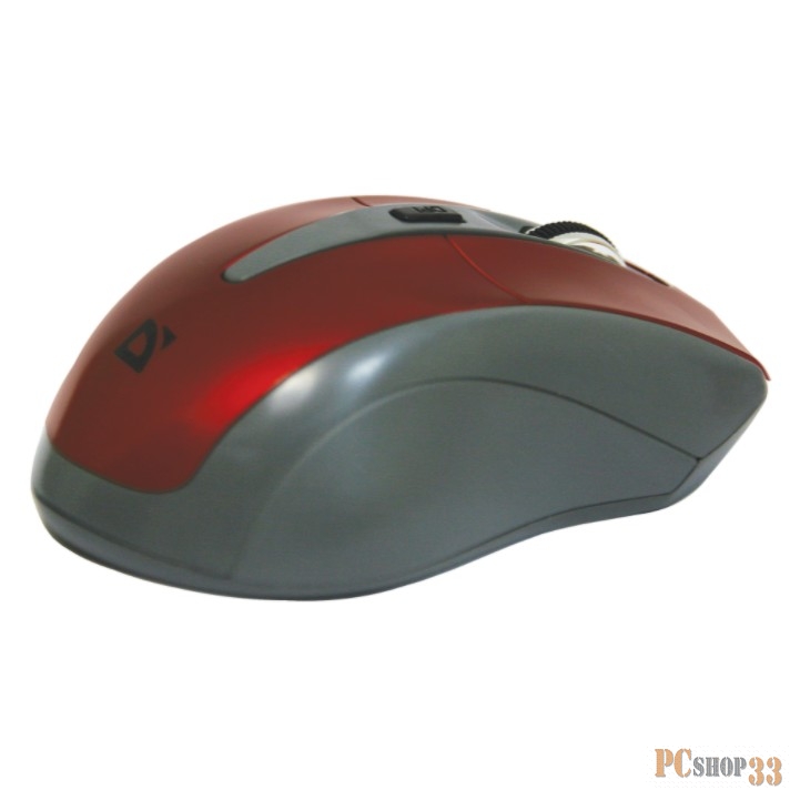 Мышь Defender Accura MM-965 Red USB 52966 {Беспроводная оптическая мышь, 6кнопок,800-1600dpi}