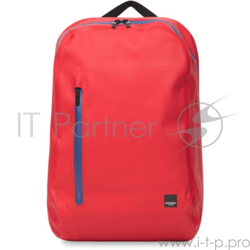 Рюкзак водозащитный Knomo Harpsden для ноутбука до 14. Материал TPU полиуретан. Цвет красный.