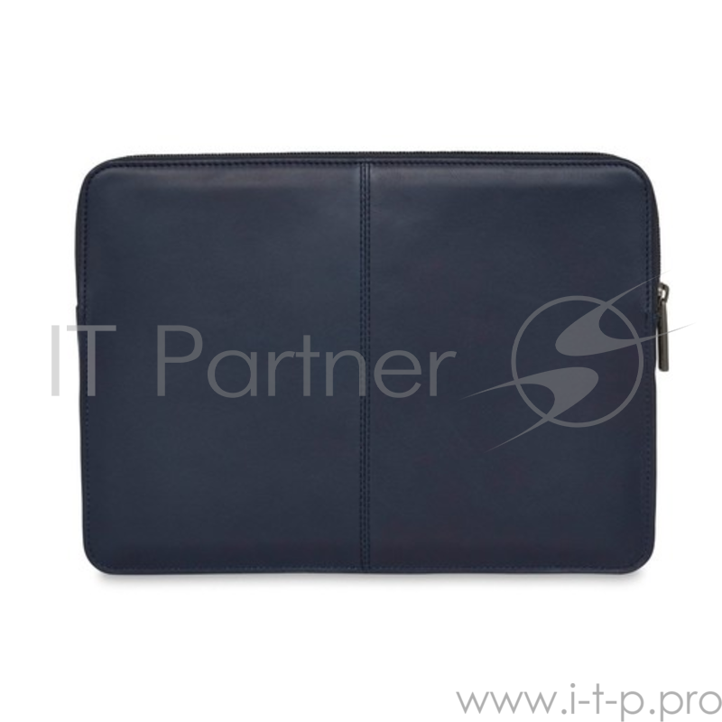 Чехол Knomo Barbican для ноутбука MacBook 12. Материал кожа натуральная. Цвет синий.