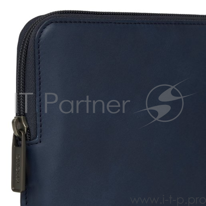Чехол Knomo Barbican для ноутбука MacBook 12. Материал кожа натуральная. Цвет синий.