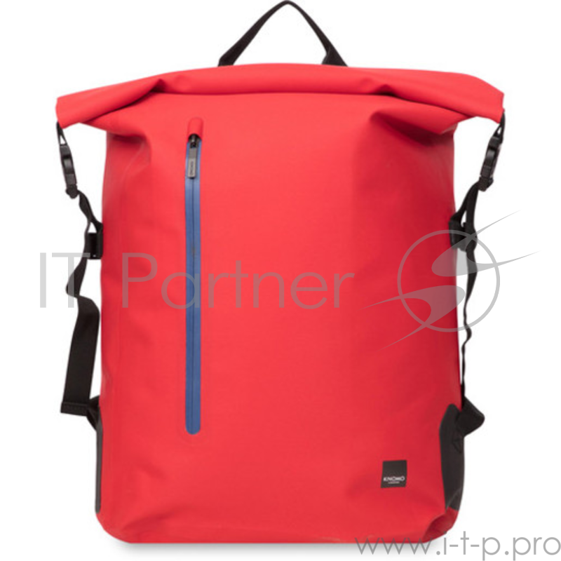 Рюкзак водозащитный Knomo Cromwell для ноутбука до 14. Материал TPU полиуретан. Цвет красный.