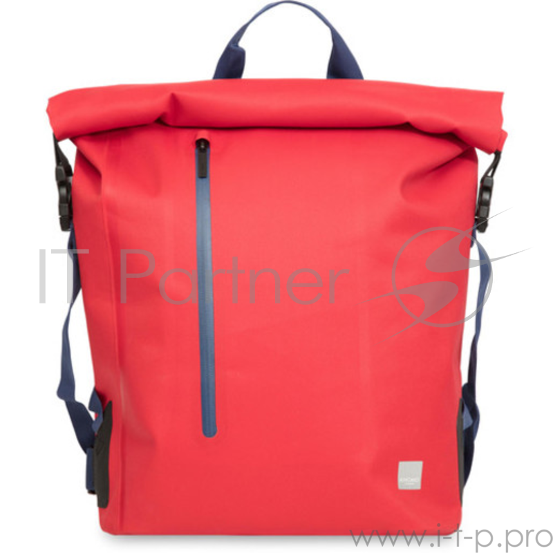 Рюкзак водозащитный Knomo Cromwell для ноутбука до 14. Материал TPU полиуретан. Цвет красный.