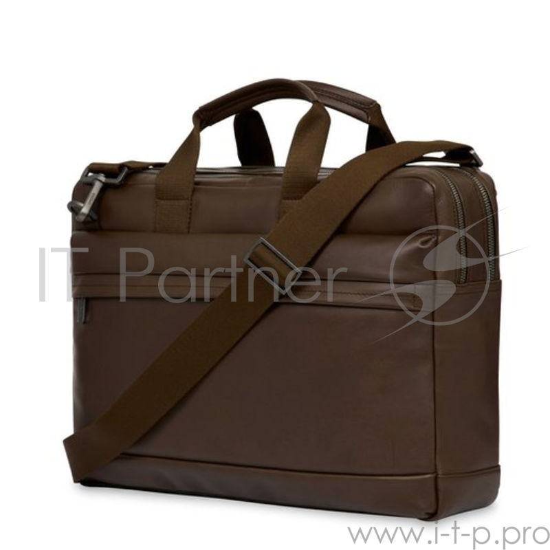 Сумка Knomo Roscoe для ноутбука до 15.6. Материал кожа натуральная. Цвет коричневый.