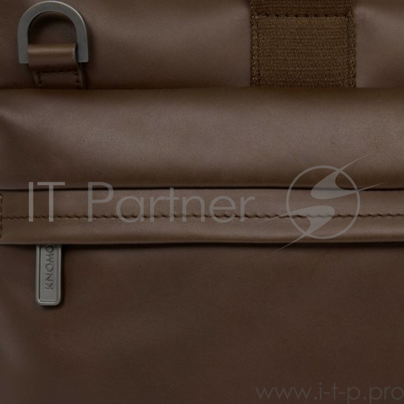 Сумка Knomo Roscoe для ноутбука до 15.6. Материал кожа натуральная. Цвет коричневый.