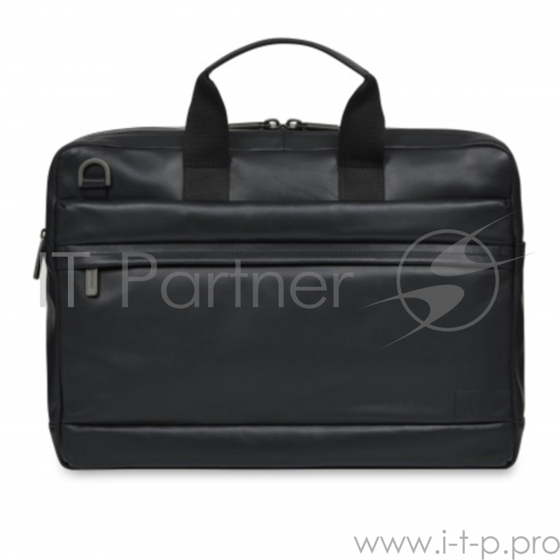 Сумка Knomo Roscoe для ноутбука до 15.6. Материал кожа натуральная. Цвет черный.