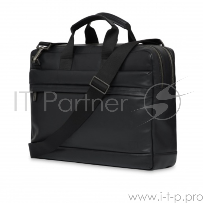 Сумка Knomo Roscoe для ноутбука до 15.6. Материал кожа натуральная. Цвет черный.