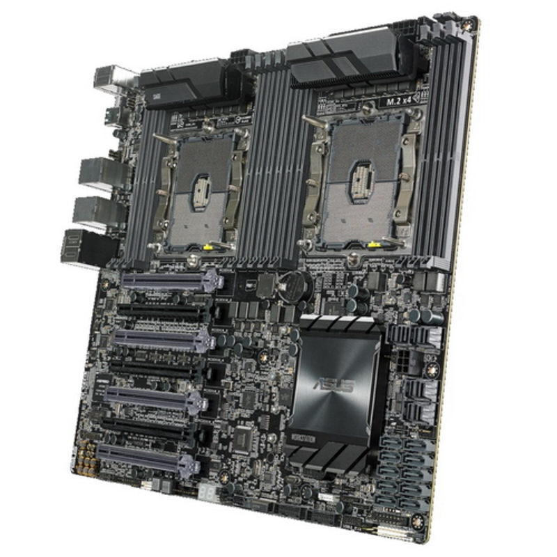 Серверная системная плата MB ASUS WS C621E SAGE(BMC) Intel C621, Dual Intel® Socket P (LGA 3647), 12xDDR4, 7xPCIe x16 v3.0, 8xSATA 6Gb/s (RAID 0,1,5,10) + 2xSATA 6Gb/s + 1xM.2 + 4xU.2, 2x1Gb Intel® I210-AT, 10xUSB 3.1 + 4xUSB 2.0, ASMB9-iKVM, E-ATX