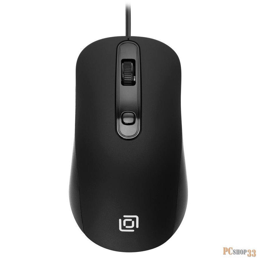 Мышь Oklick 155M black (1000/1600dpi) USB 868548