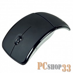 Мышь Мышь CBR CM-610 Black, оптика, 2,4Ггц, 1200 dpi, софттач, складная