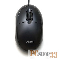 Мышь Мышь MOP-00BP Dialog Pointer PS/2 3btn+Roll чёрная, оптическая