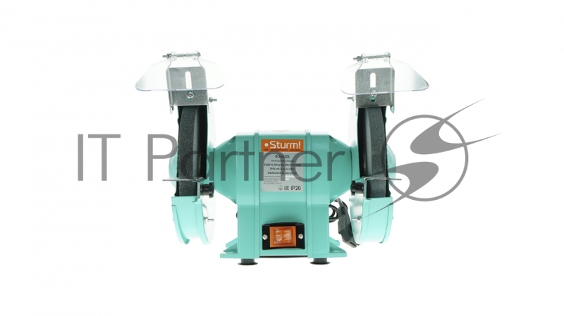 Точило STURM BG6020L 400Вт 2950об/мин круг 200x20x16мм подсветка