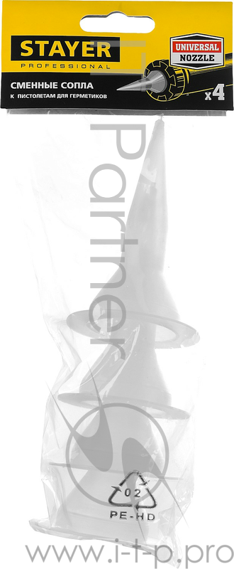 Сопло STAYER 0673-S4 сопла profi сменные для пистолетов 0673-хх 4шт.