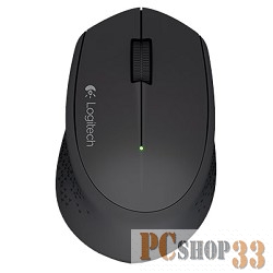 Оптическая мышь Logitech M280 910-004287, беспров., 2кн.+скр., черный (USB)