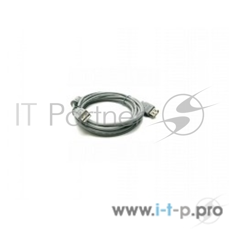 Кабель Кабель удлинительный TELECOM (TC6936-1.8MO-GY) USB2.0 <Am-->Af> 1,8 м 6926123461884