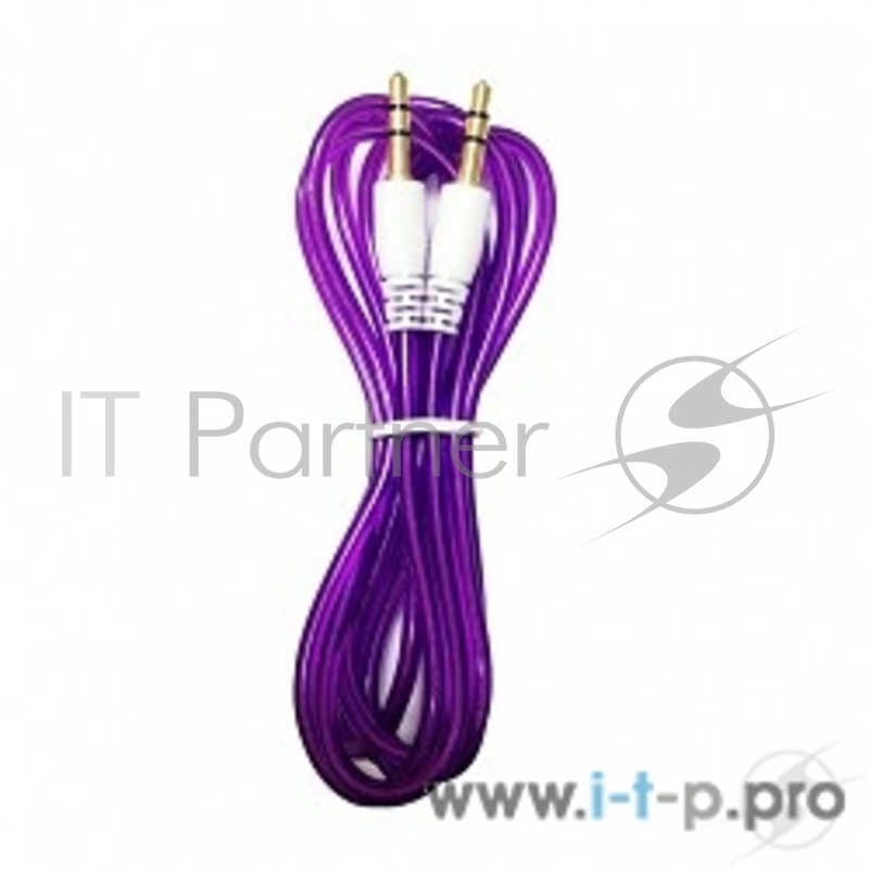 Кабель Кабель аудио CBR 3.5 jack Super Link / Human Friends (Shine) Purple, 1,5 м.