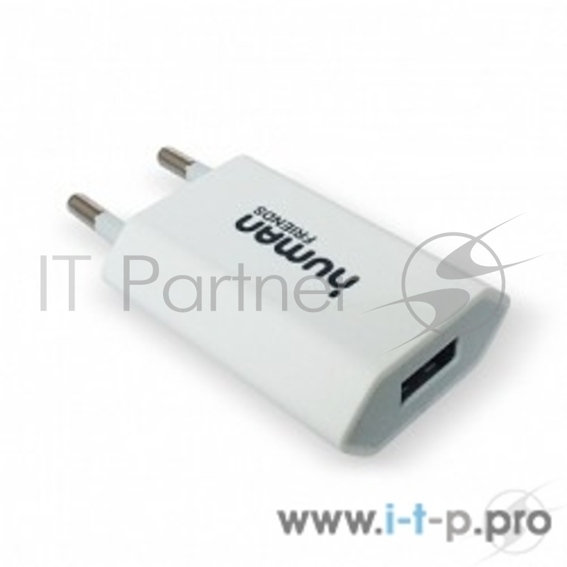 Переходник CBR Адаптер Human Friends 220V to USB Max Power Solo White