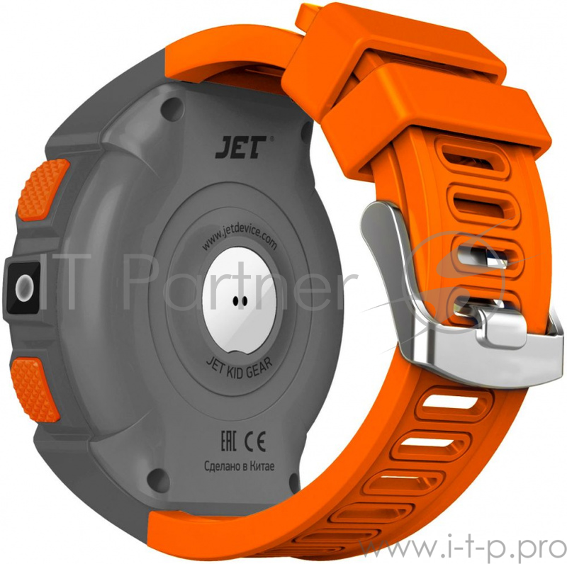Смарт-часы Jet Kid Gear 50мм 1.44 TFT серый (GEAR ORANGE+GREY)