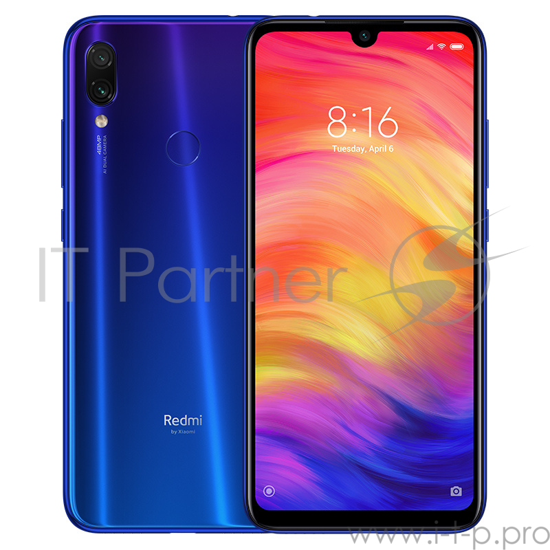 Смартфон Xiaomi Redmi note 7 4GB+64GB Blue