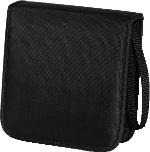 Портмоне Hama на 20CD/DVD H-33830 черный (упак.:1шт)