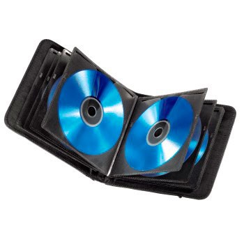 Портмоне Hama на 24CD/DVD Ready for Business H-95606 черный (упак.:1шт)