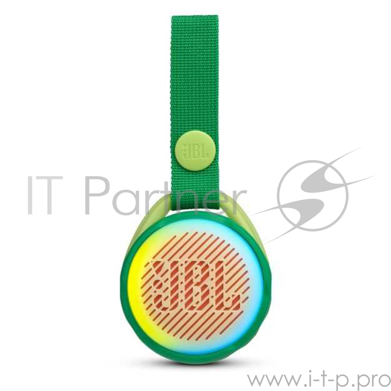 Колонка порт. JBL JR Pop зеленый 3W 1.0 BT/USB 650mAh (JBLJRPOPGRN)