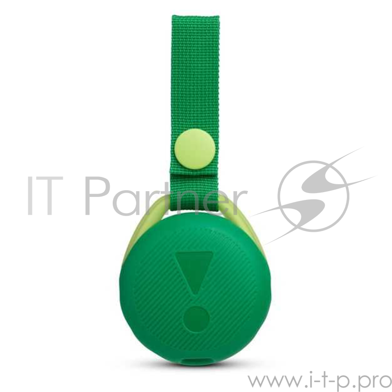 Колонка порт. JBL JR Pop зеленый 3W 1.0 BT/USB 650mAh (JBLJRPOPGRN)