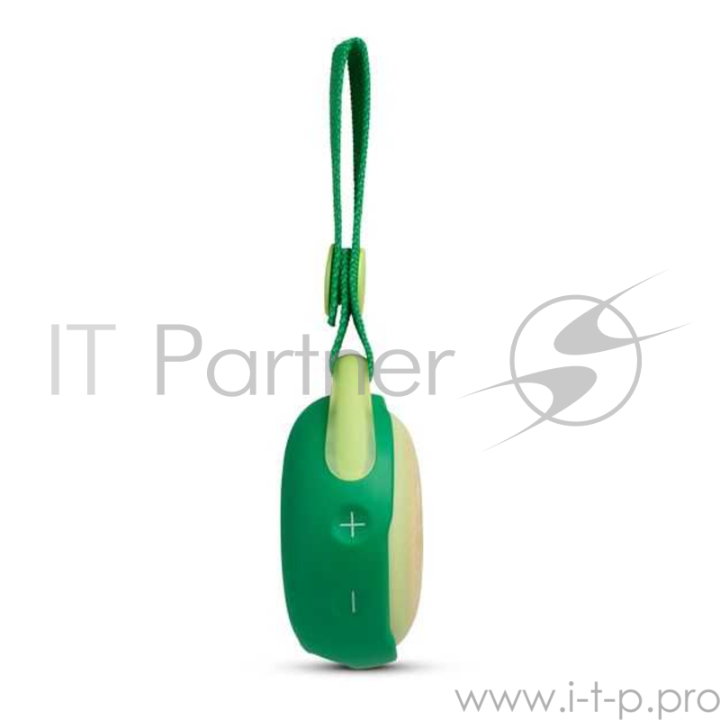 Колонка порт. JBL JR Pop зеленый 3W 1.0 BT/USB 650mAh (JBLJRPOPGRN)