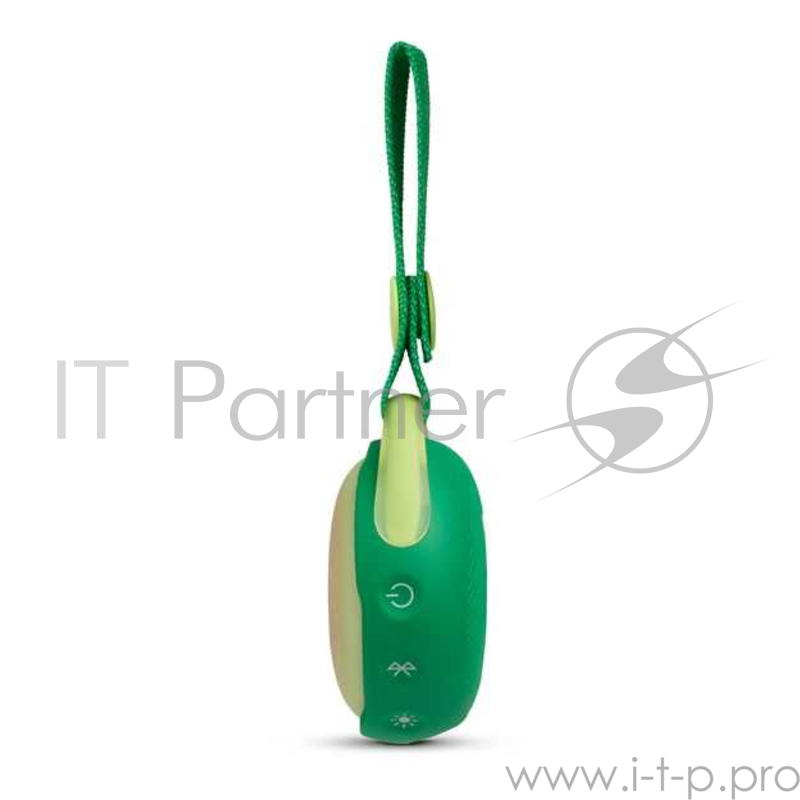 Колонка порт. JBL JR Pop зеленый 3W 1.0 BT/USB 650mAh (JBLJRPOPGRN)