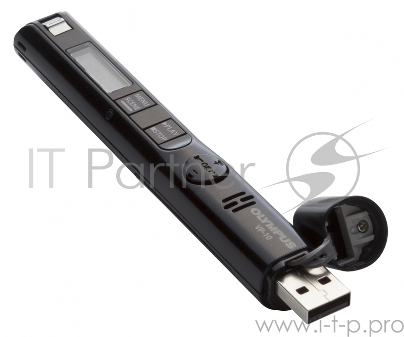 Диктофон Цифровой Olympus VP-10 USB 4Gb черный