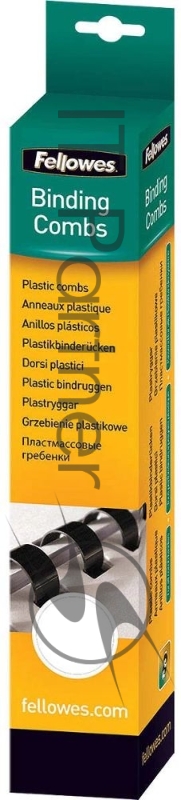 Пружины для переплета пластиковые Fellowes d=12мм 56-80лист A4 белый (25шт) CRC-53312 (FS-53312)