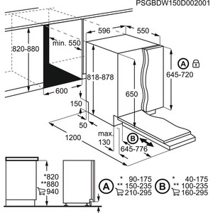 Встраиваемая посудомоечная машина ELECTROLUX EEA927201L