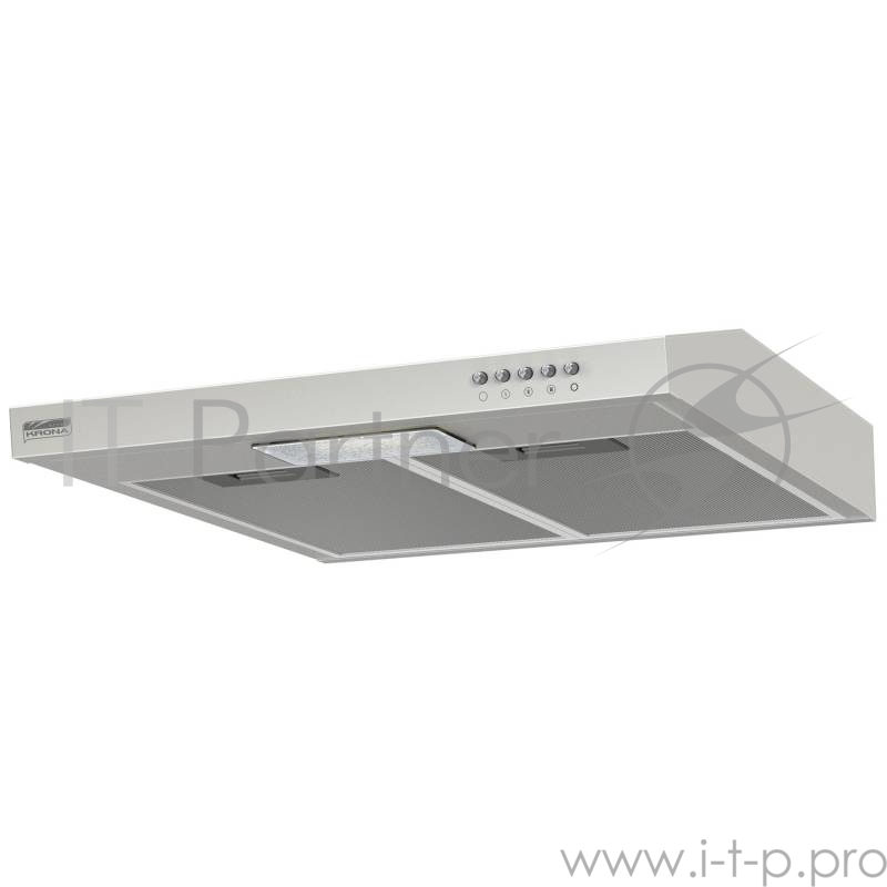 Вытяжка козырьковая Krona Jessica slim PB 500 нержавеющая сталь управление: кнопочное (1 мотор)