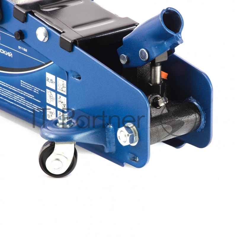 STELS Домкрат гидравлический подкатной с фиксатором, 2,5т 140-385 мм 51152