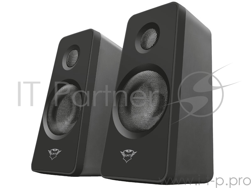 Колонки TRUST 2.1 GXT 638 black (120Вт,подсветка, ДУ, 3,5mini-jack)