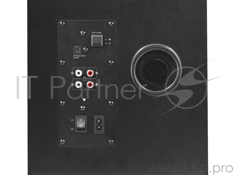 Колонки TRUST 2.1 GXT 638 black (120Вт,подсветка, ДУ, 3,5mini-jack)