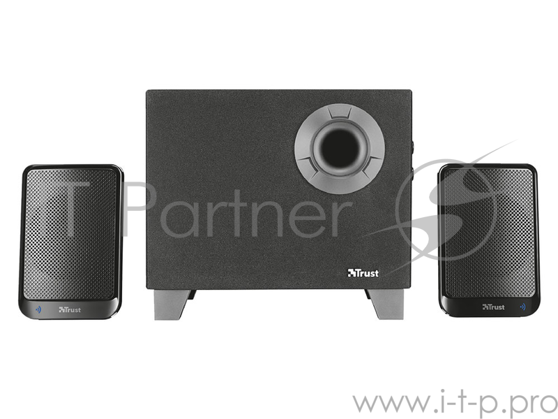 Колонки TRUST 2.1 ZELOS BT black (30Вт,3,5mini-jack)