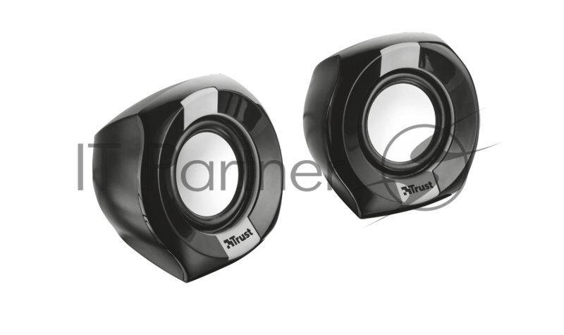 Колонки TRUST 2.0 Polo Compact black (8Вт,3,5mini-jack)