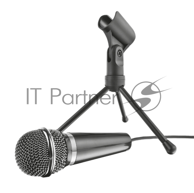 Микрофон TRUST Starzz All-round (выключение звука,тренога,3,5 мм,кабель 2,5м)