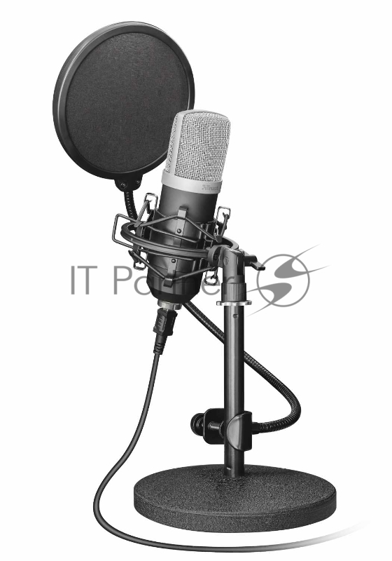 Микрофон TRUST GXT 252 EMITA (игровой ,стрим,паук стойка защита,USB)