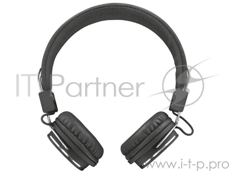 Гарнитура TRUST Ziva black (Регулируемое оголовье. Встроенный микрофон и пульт )