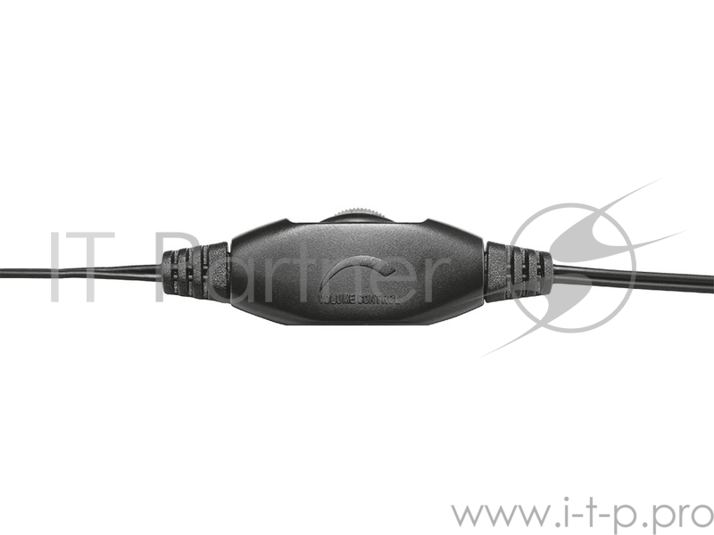 Гарнитура TRUST LIMA black (гибкий микрофон,регулятор громкости,Mini-jack 3,5 и переходник с разъемом наушники/микрофон для ПК.)