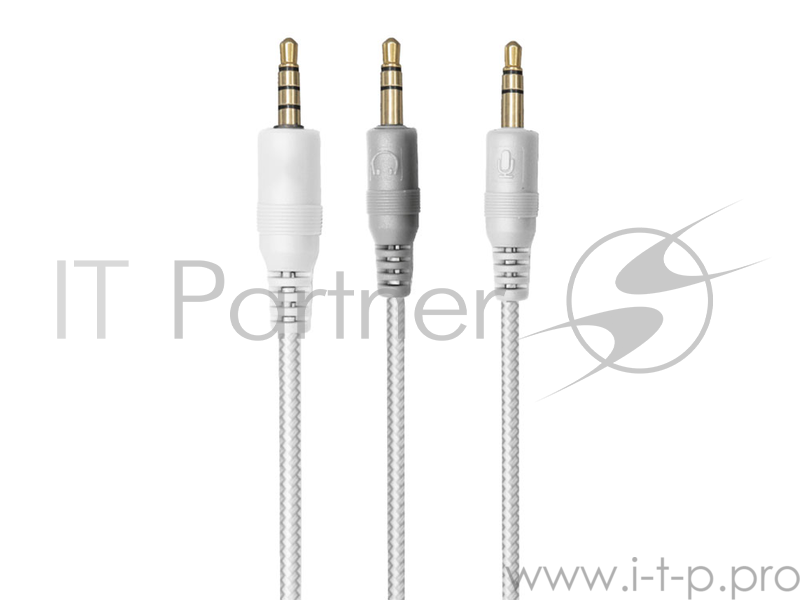 Гарнитура TRUST GXT 322W white camo (гибкий микрофон,Регулятор громкости,отключения микрофона,кабель 2м)