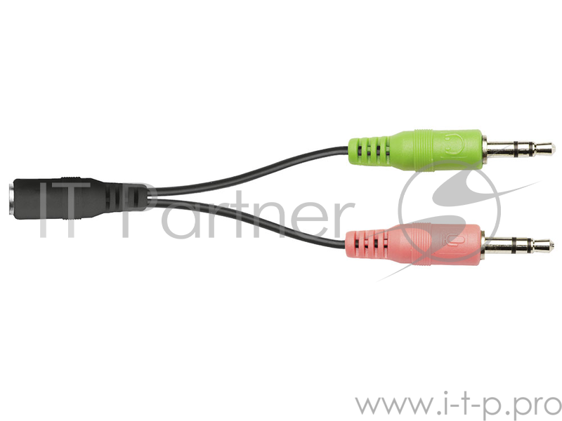 Гарнитура TRUST PRIMO black (гибкий микрофон, регулятор громкости,Mini-jack 3,5 и переходник с разъемом наушники/микрофон для ПК.)